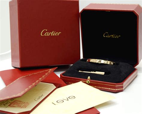 cartier bracelet packaging|empty cartier boxes.